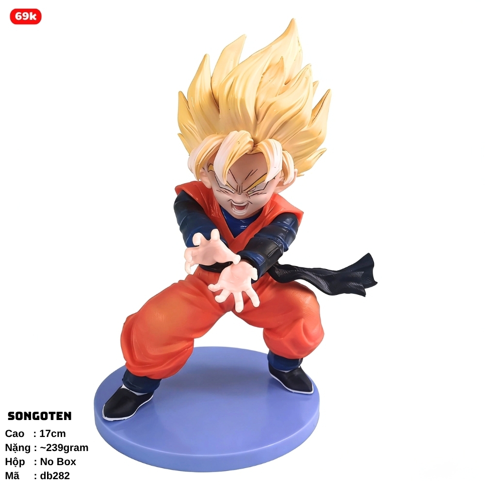 Mô hình Dragon ball Songoten Chiến Đấu - Cao 17cm - nặng 239gram - Figure dragonball - NoBox - ( VAT : MH001 ) - K29-T2-S10