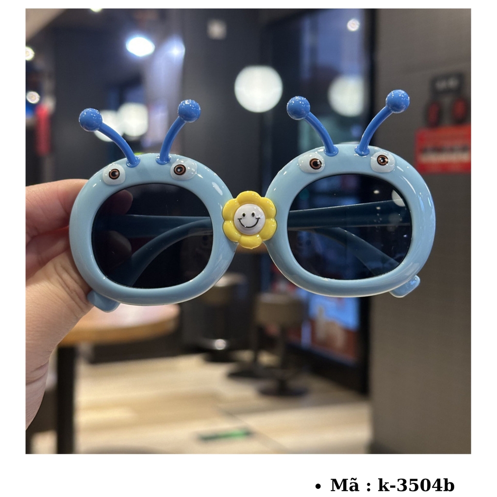 Kính mắt trẻ em dễ thương - SKU :  K-3504 - (VAT: 012-01-13*)
