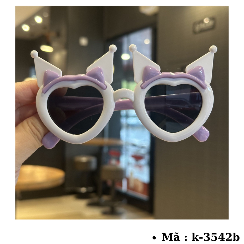 Kính mắt trẻ em dễ thương - SKU :  K-3542 - (VAT: 012-01-13*)