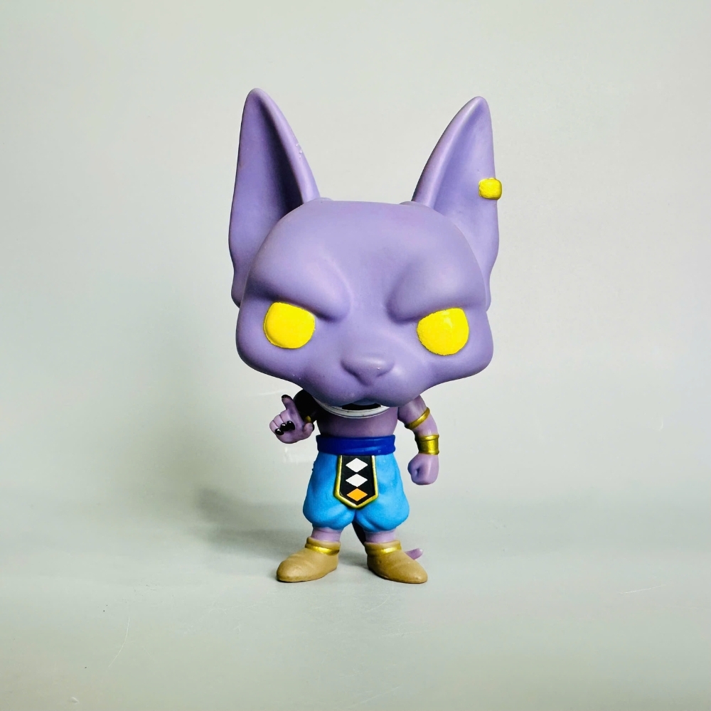 Mô Hình Đồ Chơi - Thần Hủy Diệt Berus chibi - Cao 12cm - Nặng 200Gram - NoBox - DragonBall - K6-T2-S6