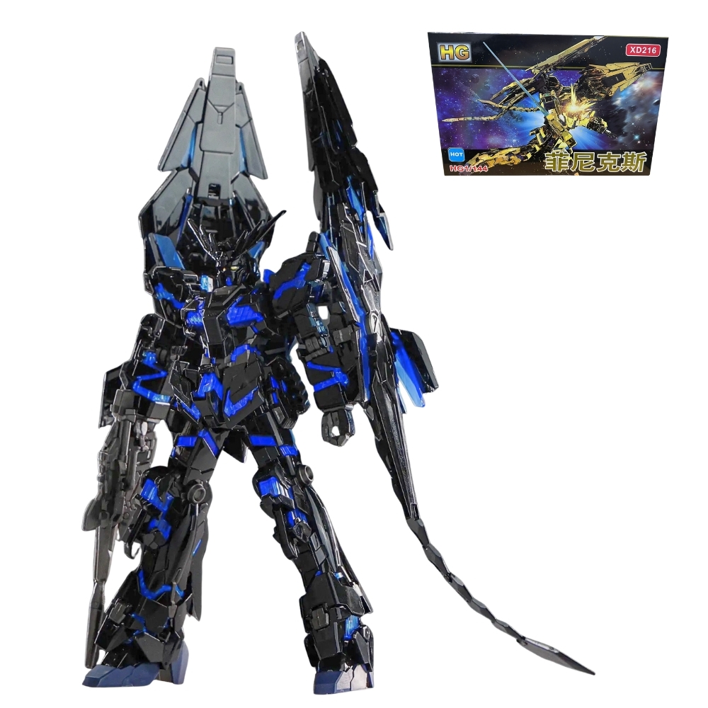 Hàng Cao Cấp - Mô hình Gundam HG 1/144 XD216 xanh đen III Cao 17cm - nặng 150gram - Figure Gundam - Hộp Màu - SKU : XD216 K27-T3-S4