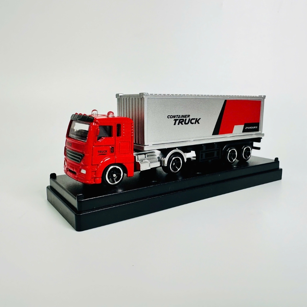 Mô Hình Xe công màu trắng đỏ 1:64 Hợp kim - Dài 12cm - Cao 3.5cm - Rộng : 2.7cm - nặng : 200gram - Hộp Nhựa Trong SKU : oto512c