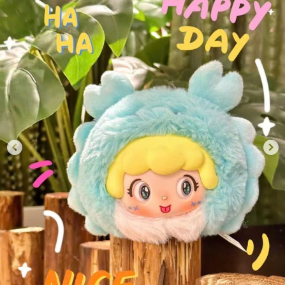 Hàng Chính Hãng - Blinbox Mia hải sản blind box set 8 ngẫu nhiên - cao ~ 10cm - Nặng 500gram - Túi Mù - Hộp Màu