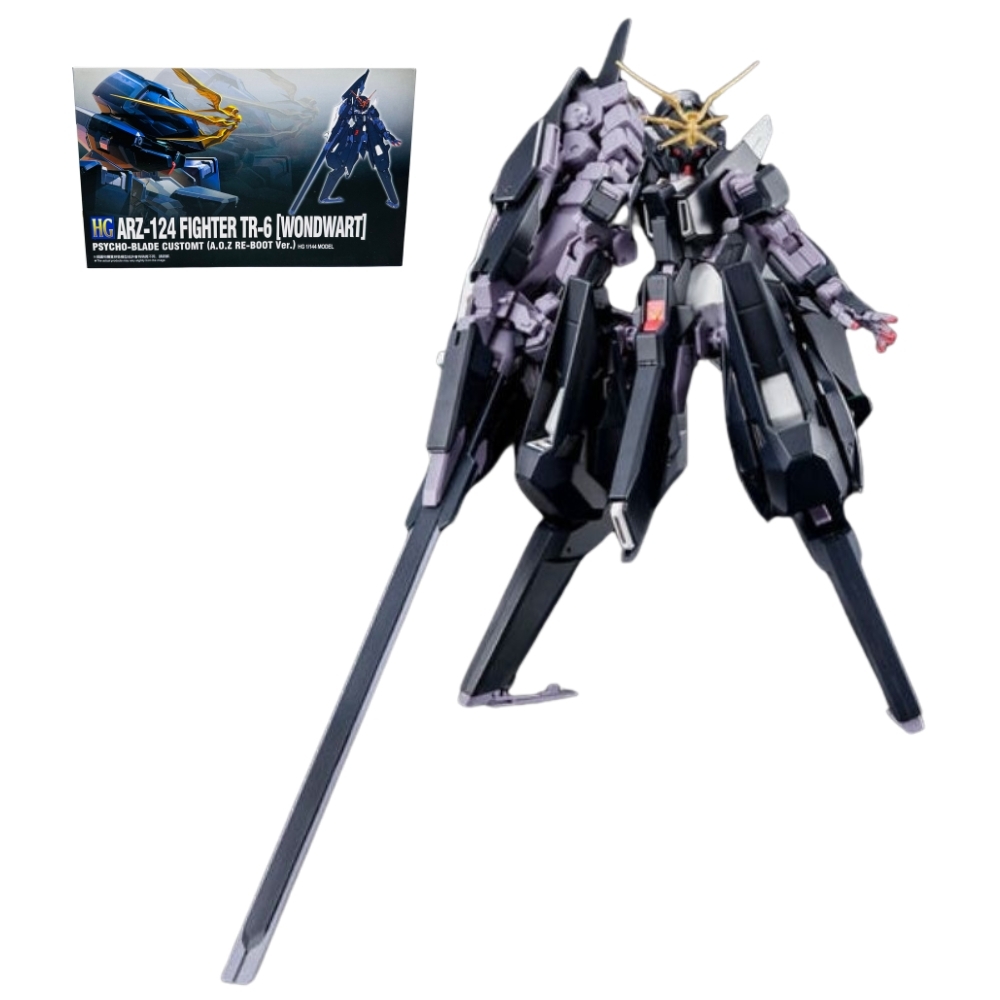 Mô Hình Lắp Ráp Gundam HG 1/144 TR6[WONDWART]PSYCHO-BLADE CUSTOM (A.O.Z RE-BOOT Ver) - Cao : 15cm - Nặng : 200gram - SKU : XF-08