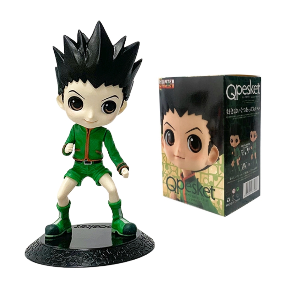 Mô Hình Hunter x Hunter Gon Freecss dáng đứng Cao 14cm - nặng 100gram - Figure Hunter x Hunter - Có Hộp màu - K60-T4-S4