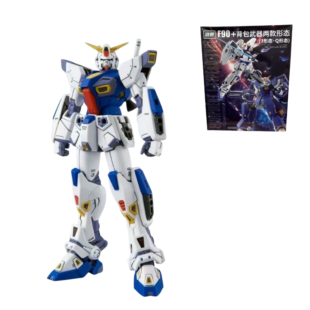 Hàng Cao Cấp - Mô hình Gundam HG 1/100 F90+J + Q Cao 17cm - nặng 150gram - Figure Gundam - Có hộp màu đẹp - SKU : F90 K27-T3-S6