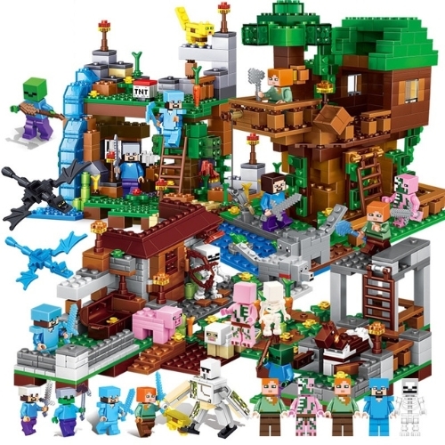 Đồ Chơi Lắp Ghép Lego My world minecraft - 330 hạt - Full Box - Sku : LG-44-06 - K55-T4-S4