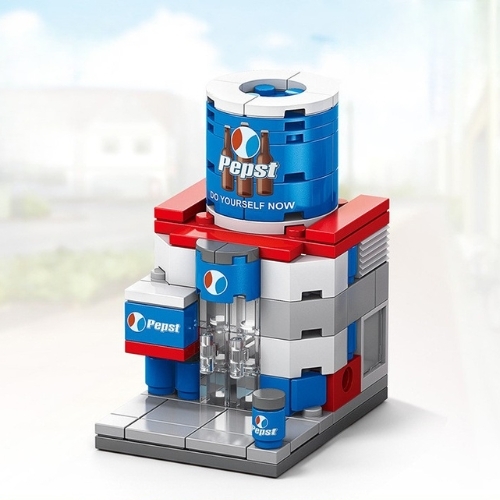 Bộ Đồ Chơi Lắp Ghép Mô Hình Cửa Hàng Pepsi - 99pcs - Full Box - Sku : LG-8924-4 ( VAT 001-11-11) K120-T1-S4