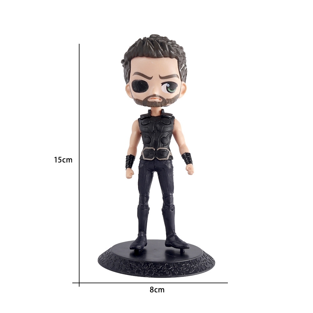Mô Hình Thor Dáng Đứng – Cao 15cm – Nặng 200gram – Figure Marvel Avengers – No Box - K17-T2-S1