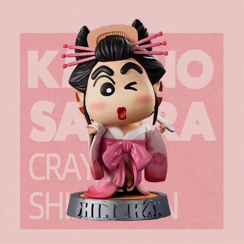 Mô Hình Shin Cosplay Kimono - Cao : 10cm - Nặng 100gram - Box Màu - K71-T3-S8