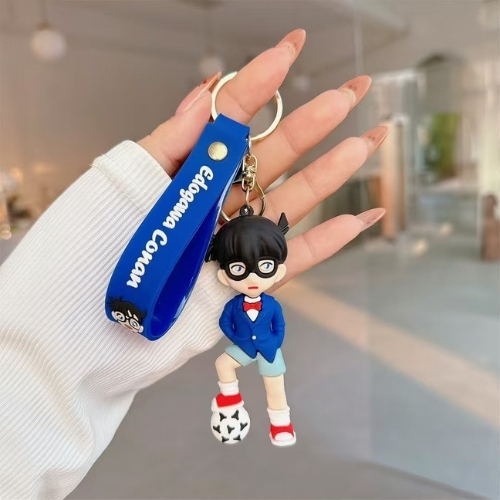 Móc Khóa Conan dẫm bóng . Dây móc dài : 10cm - Mô Hình Cao : 7cm - Nặng 50gram K75-T4-S8