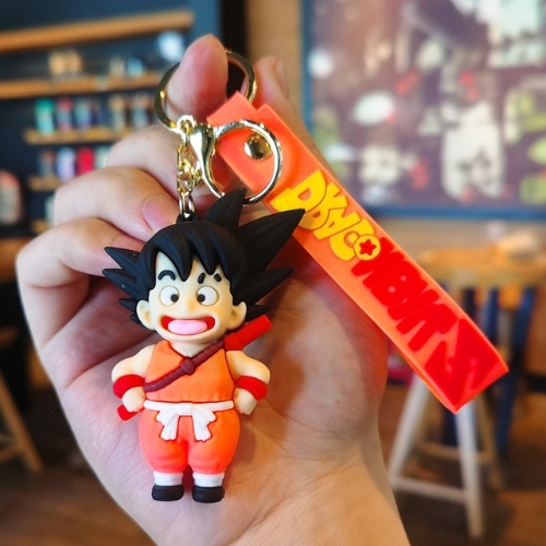 Móc Khóa Goku áo cam chống tay . Dây móc dài : 10cm - Mô Hình Cao : 6cm - Nặng 50gram - K75-T5-S6