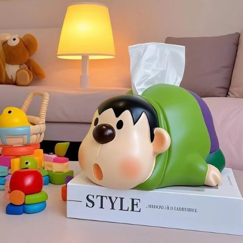 Mô Hình chaien nằm ( Hộp Đựng Giấy Ăn ) - Cao 12.5cm - Dài 21cm - Rộng 20cm - nặng : 160gram - SKU : sh850d - ( Vat : MH001-01 ) - T4