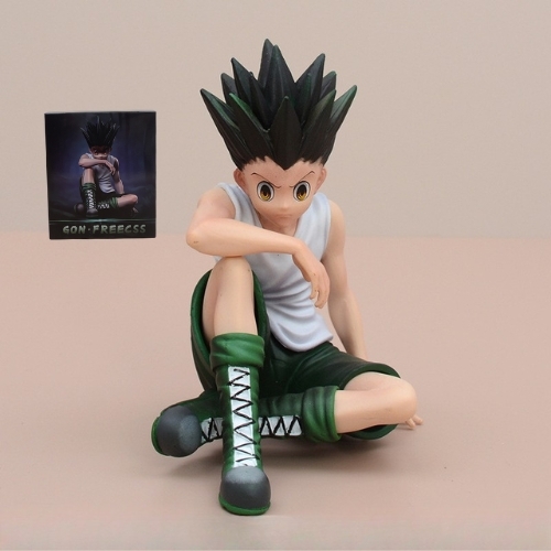 Mô Hình Gon Freecss dáng ngồi - Cao : 10.5cm - Nặng 107gram - Box Màu - K61-T3-S3