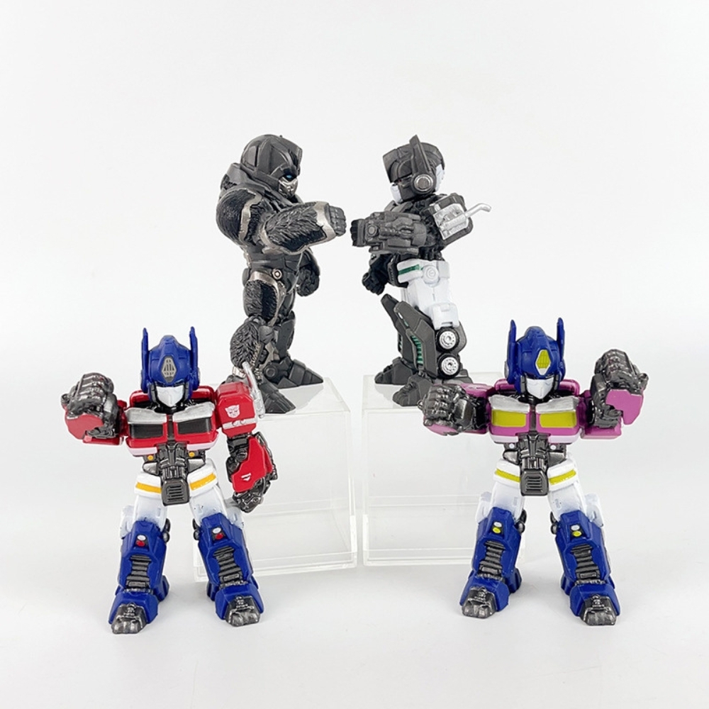 Hàng Cao Cấp -  Mô hình Transformer bộ 8 robot - Cao 9-10cm - Nặng 500gram - No Box : Bọc túi OPP Figure Transformer