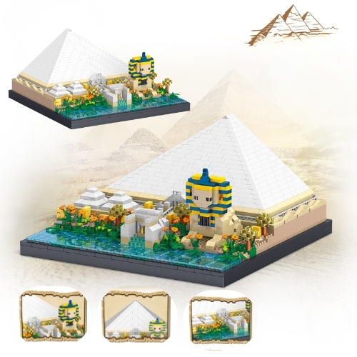 Đồ Chơi Lắp Ghép Lego Kim Tự tháp  - 1600 hạt - Full Box - Sku : LG-32101