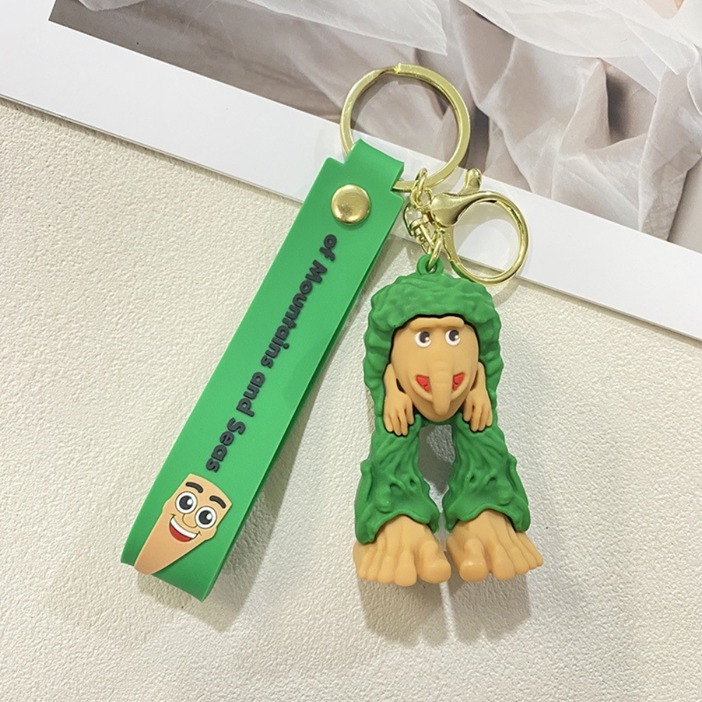 Móc Khóa brr brr patapim mặt nâu - Dây móc dài : 9cm - Mô Hình Cao : 7.6cm - Nặng : 50gram - No Box : bọc túi OPP K76-T5-S6