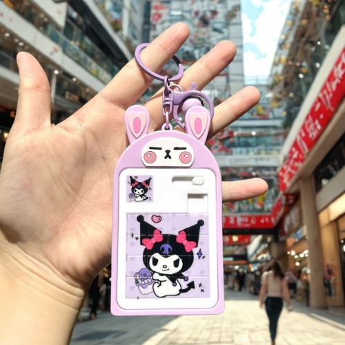 Móc Khóa xếp hình kuromi màu tím . Dài 6cm , cao 10cm - Nặng 50gram - SKU : moc282a