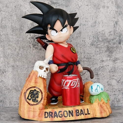 Hàng Cao cấp . Mô Hình Dragon ball Goku dáng đứng siêu ngầu . Cao 44cm , rộng 37cm , ngang 36.5cm . nặng 3kg5 - K6-T4-S8