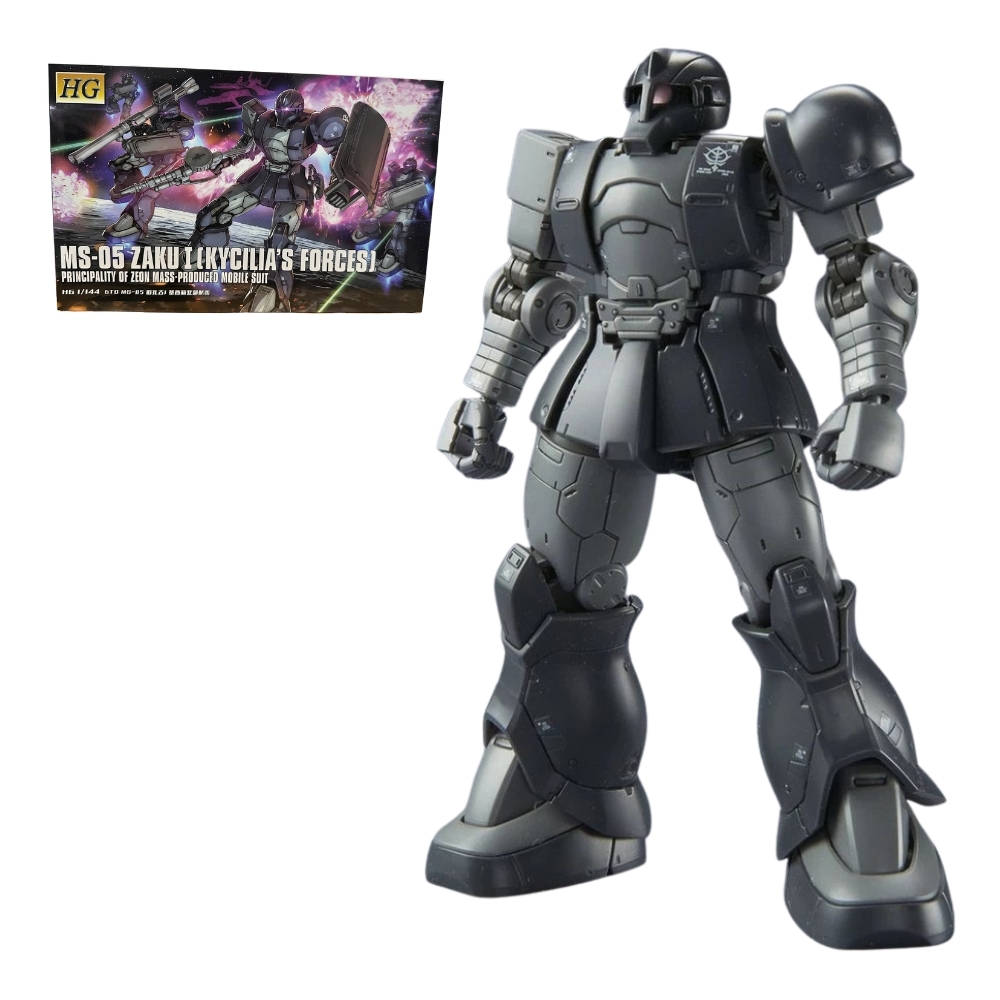 Hàng Cao Cấp - Mô hình Gundam HG 1/144 MS-05 ZAKU I - Cao 17cm - nặng 150gram - Figure Gundam - Hộp Màu - SKU : 018 K28-T3-S7