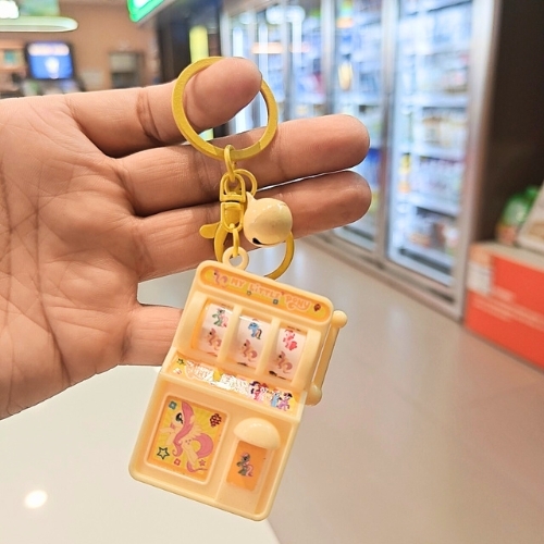 Móc Khóa Máy Quay Thưởng Pingo Kỳ Lân Vàng . Dài 11cm , Rộng 3.5cm - Nặng 50gram - SKU : moc283g