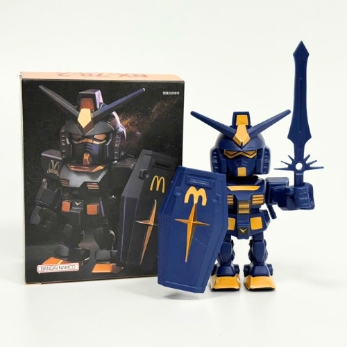 Mô Hình Gundam dáng đứng màu xanh dương . Cao 8.5cm , nặng 100gram - SKU : mm11e - ( Vat : G873-79 ) - K107-T2-S13