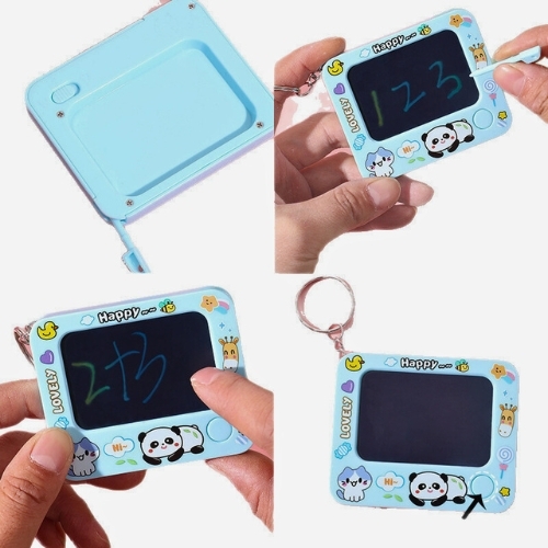 Móc Khóa Bảng Tính Gấu Trúc  . Dây móc dài : 7.5cm - Cao : 6.5cm - Nặng 50gram