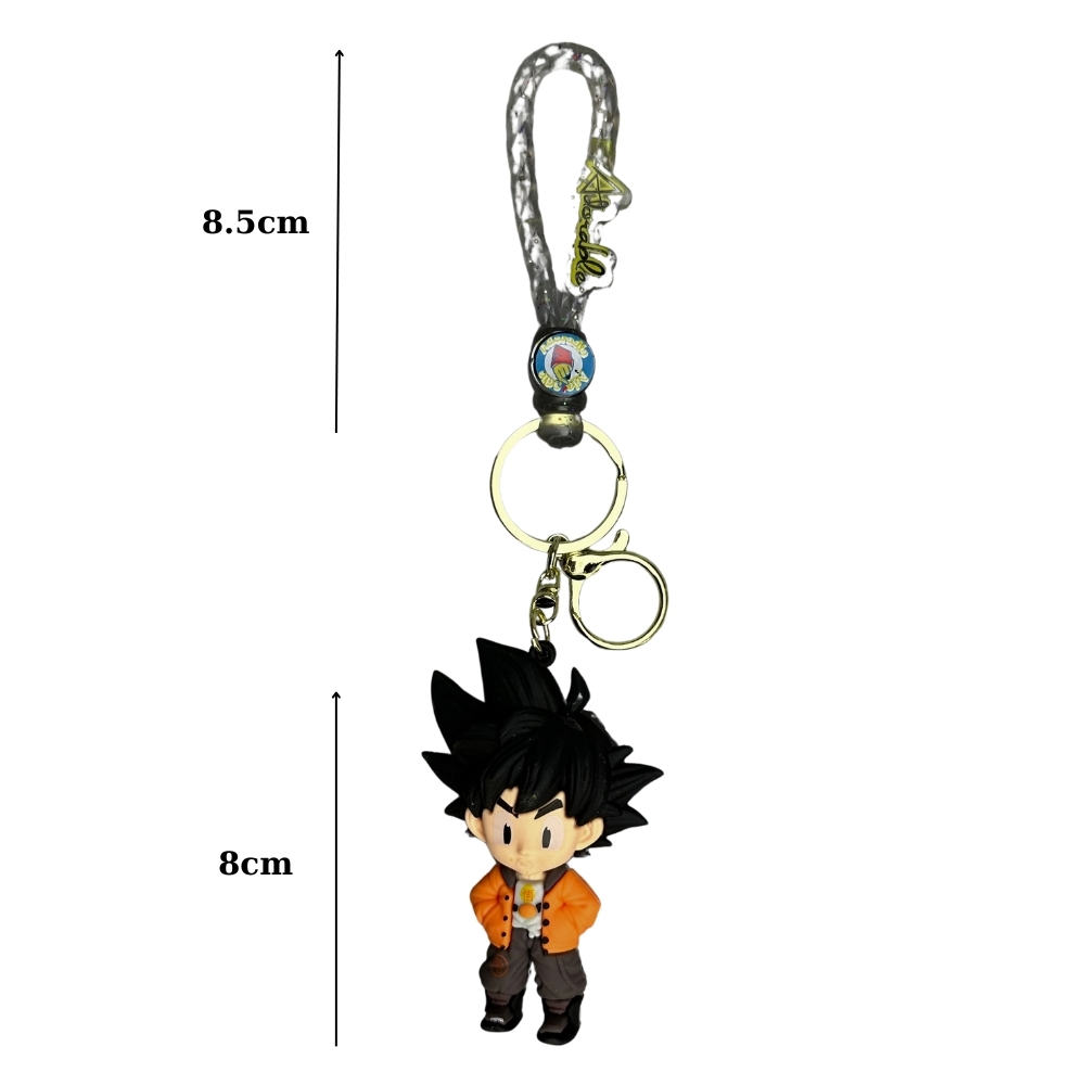 móc khóa goku sành điệu áo cam - Dây móc dài : 8.5cm - Mô Hình Cao : 8cm - Nặng : 50gram - No Box : bọc túi OPP