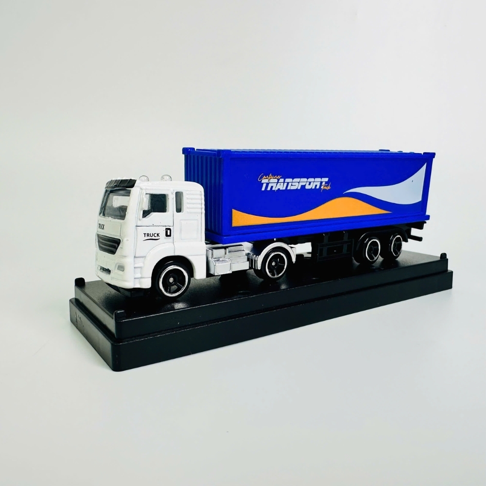 Mô Hình Xe công màu xanh dương 1:64 Hợp kim - Dài 12cm - Cao 3.5cm - Rộng : 2.7cm - nặng : 200gram - Hộp Nhựa Trong SKU : oto511a