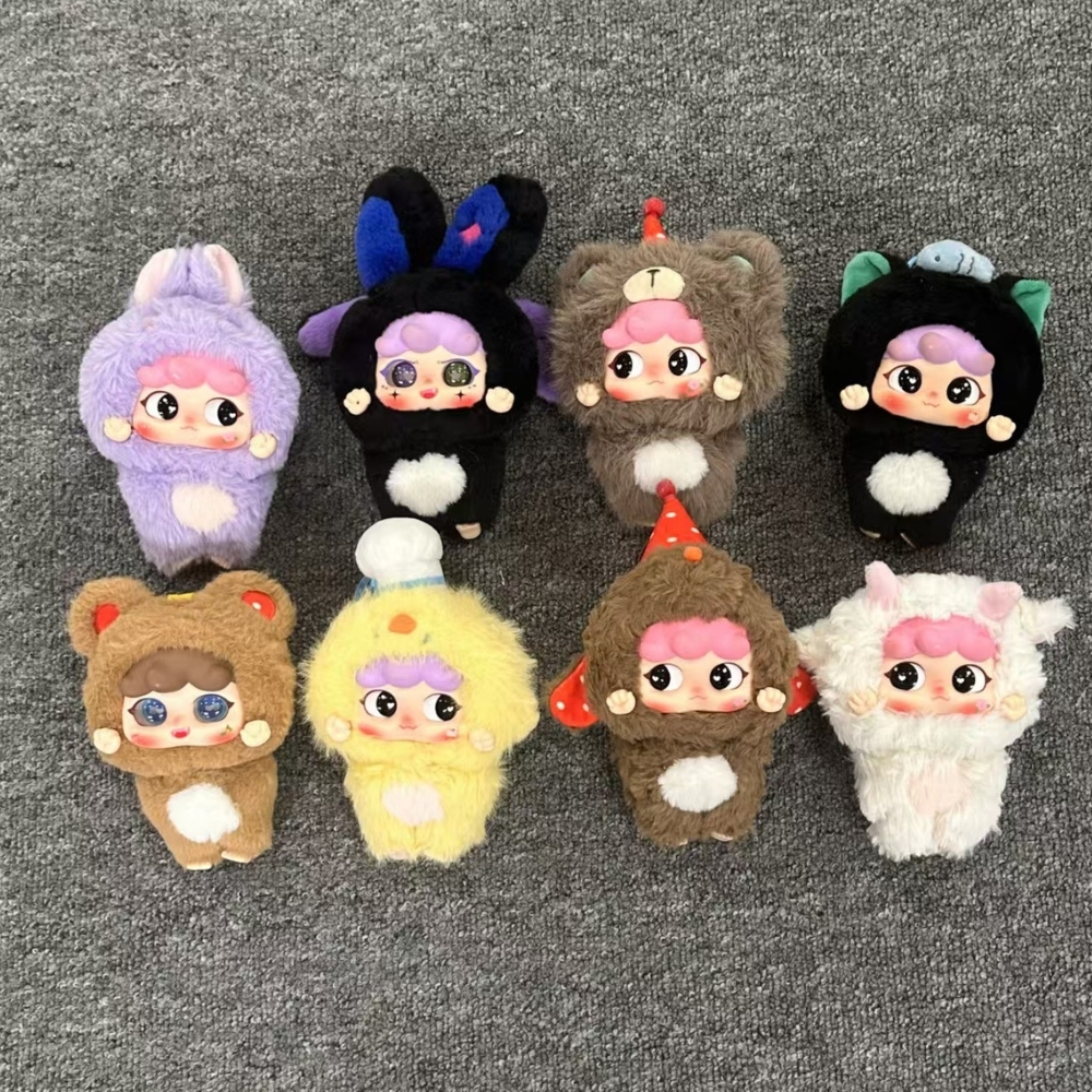 Hàng Chính Hãng - Blinbox migo blind box set 8 ngẫu nhiên - cao ~ 18cm - Nặng 500gram - Túi Mù - Hộp Màu