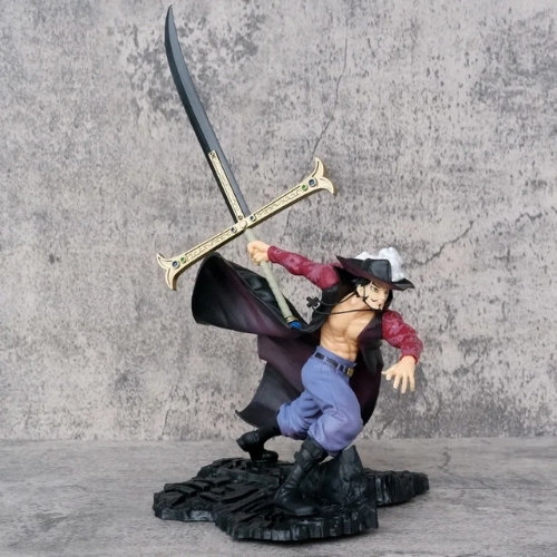 Mô hinh Mihawk trạng thái chiến đấu . Cao 33cm , nặng 690gram - No Box - B - 5