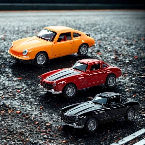 Mô Hình xe mercedes và Porsche , tỉ lệ 1:36 - Dài 12.2cm - rộng 5.3cm - cao 4.5cm - SKU : oto-36181A - ( Vat : 003-01-35 )