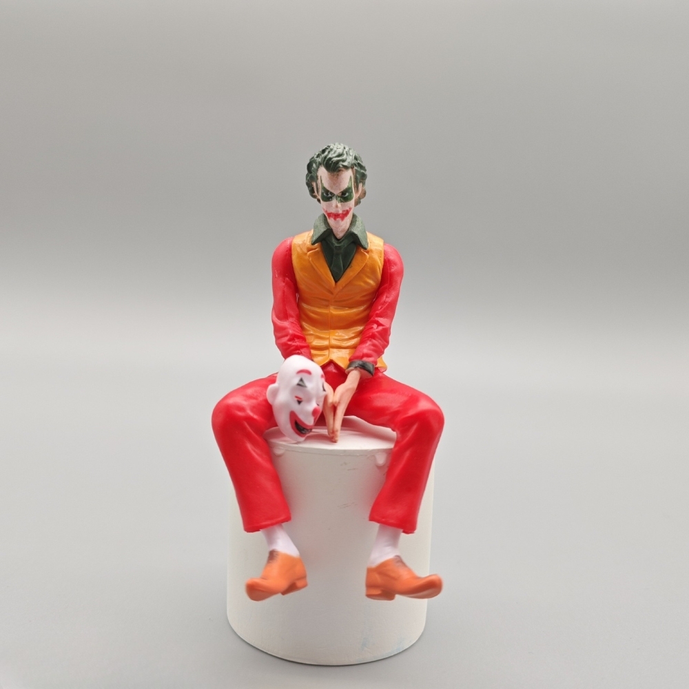 Mô hình DC COMICS Joker ngồi áo đỏ - Cao 15cm - nặng 300gram - DC COMICS - Bọc Túi - Box màu - K61-T1-S9