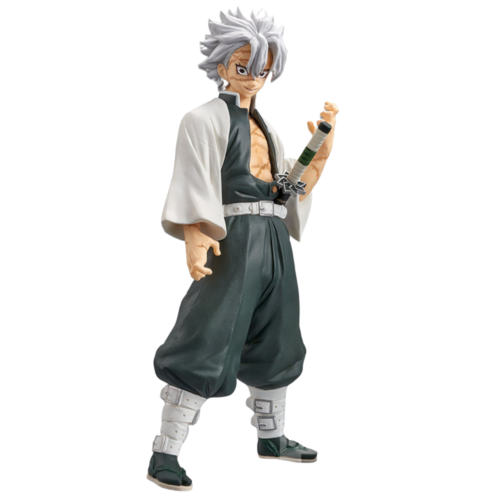 Mô hình đồ chơi - figure Demon Slayer Phong trụ Shinazugawa Sanemi -  Kimetsu No Yaiba - No Box -SKU : 801l - ( Vat :  G873-83 )- K1-T1-S10 (F-5)