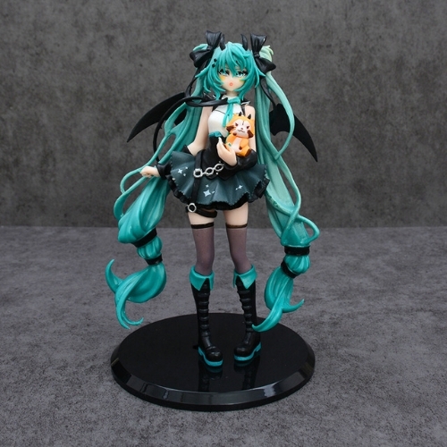 Mô hình Miku ôm tiểu quỷ - Cao 19.2cm - nặng 200gram - Box Màu - Figure Miku - SKU : g67 ( VAT : 002-05-60 )- K62-T2-S8