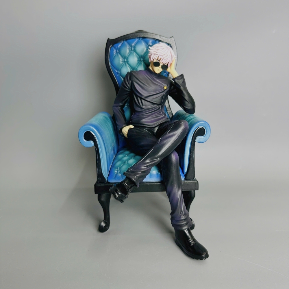 Mô Hình Jujutsu Kaisen gojo ngồi ghế - Cao 22.5cm - nặng 1000gram - Full Box - Figure anime Jujutsu Kaisen N1-K42-T4-S2