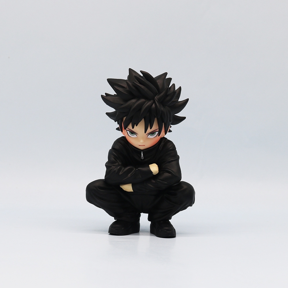 Mô Hình Fushiguro Megumi dáng ngồi - Cao 13cm - nặng 170gram - Bọc túi OPP - No Box - Figure anime Jujutsu Kaisen - N1-K56-T3-S1