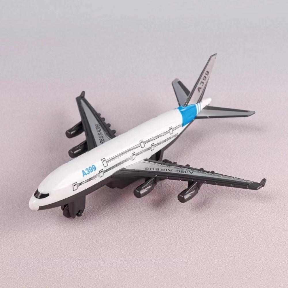 Mô Hình máy bay Nhựa - Dài 14.9cm - rộng 14cm - cao 4.5cm - nặng ~ 180gram - Bọc Túi - SKU : oto415 K71-T1-S8