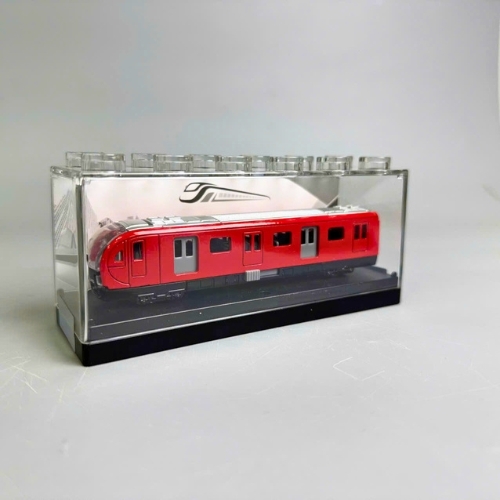 Mô Hình tàu hoả đỏ 1:64 Hợp kim - Dài 12.5cm - Cao 5cm - Rộng : 4.5cm - nặng : 300gram - Hộp Nhựa Trong SKU : oto464a - ( VAT :  003-06-20 )