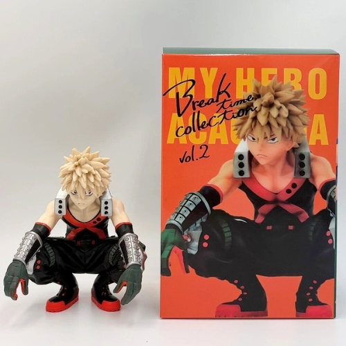 Mô Hình Bakugo Katsuki dáng ngồi - Cao : 11.5cm - Nặng 203gram - Box Màu - K62-T2-S5