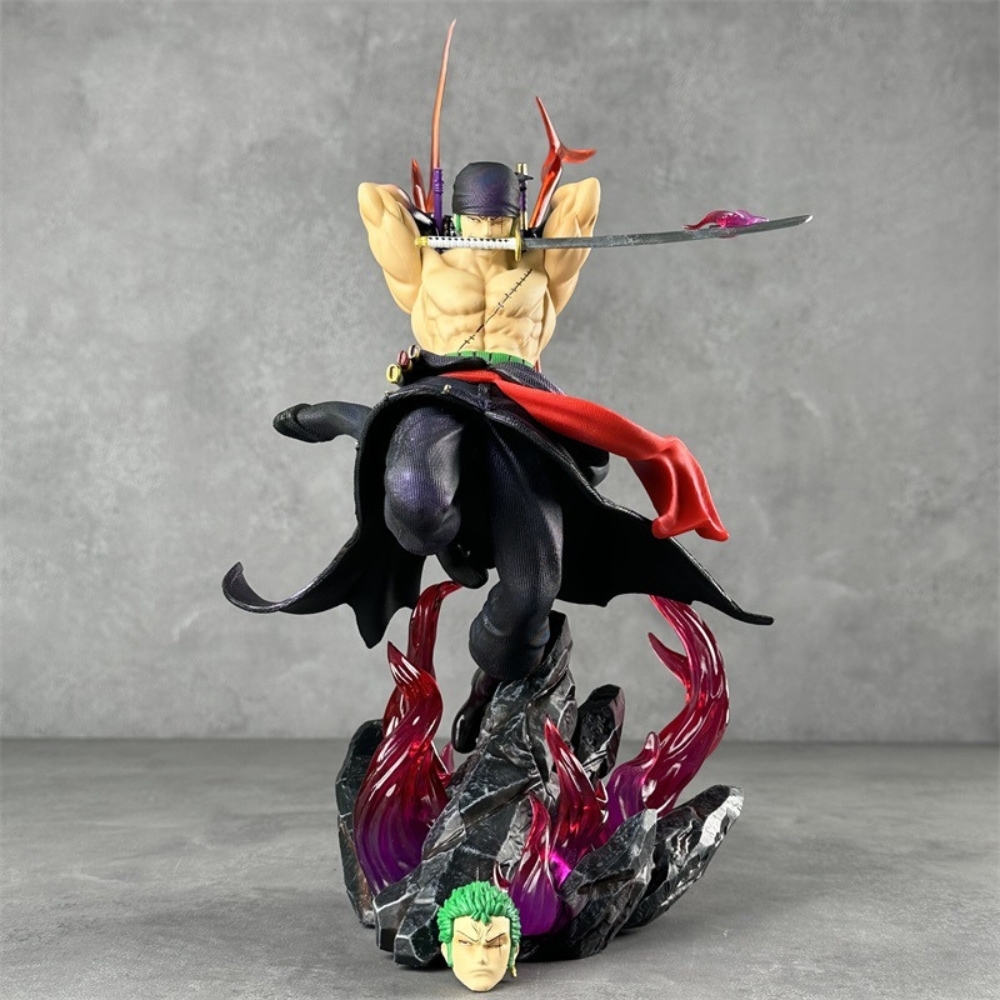 Mô Hình OnePiece zoro Chiến Đấu Siêu Ngầu Cao : 33cm nặng : 1000gram - One Piece - Hộp Carton -K14-T4-S3