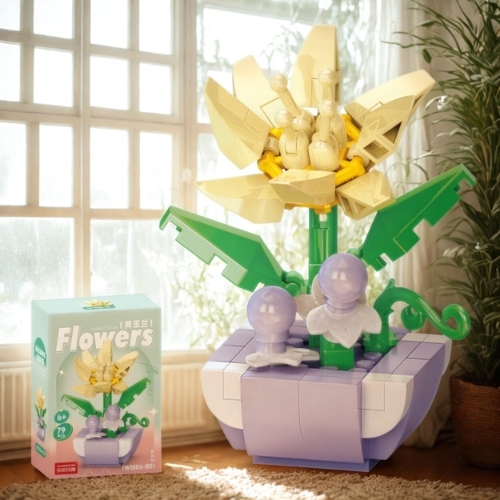 Combo 3 hộp lắp ghép chậu hoa 79pcs. SKU: LG-W1506-05 ( VAT 001-C3-11 ) K119-T2-S5