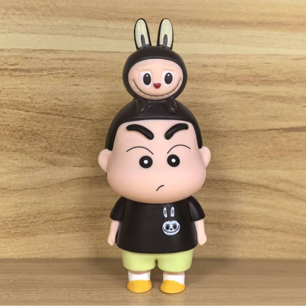 Mô Hình Shin bút chì labubu - Cao 13cm - nặng 300gram - Figure Cậu Bé Bút Chì - No Box - K21-T3-S8