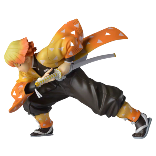 Mô hình figure Demon Slayer Agatsuma Zenitsu Cao 15cm -  Kimetsu No Yaiba - K2-T1-S1 (E-12)