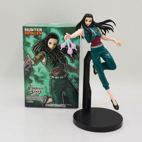 Mô hinh Illumi Zoldyck chiến đấu . Cao 23cm , nặng 162gram - Box màu - K60-T4-S3