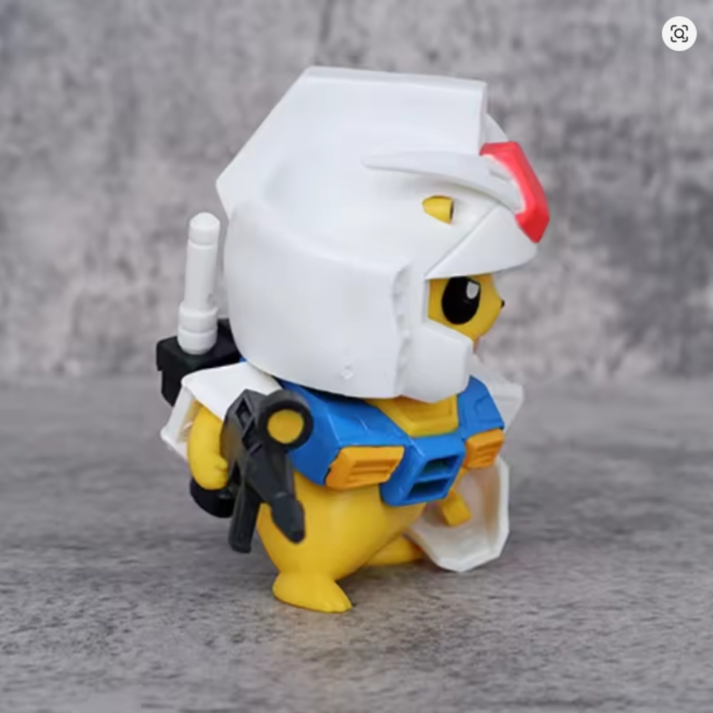 Mô Hình Pokemon pikachu cosplay dáng đứng - Cao 10cm - nặng 300gram - Figure pokemon - No Box - (VAT : G873-84) - K9-T2-S7