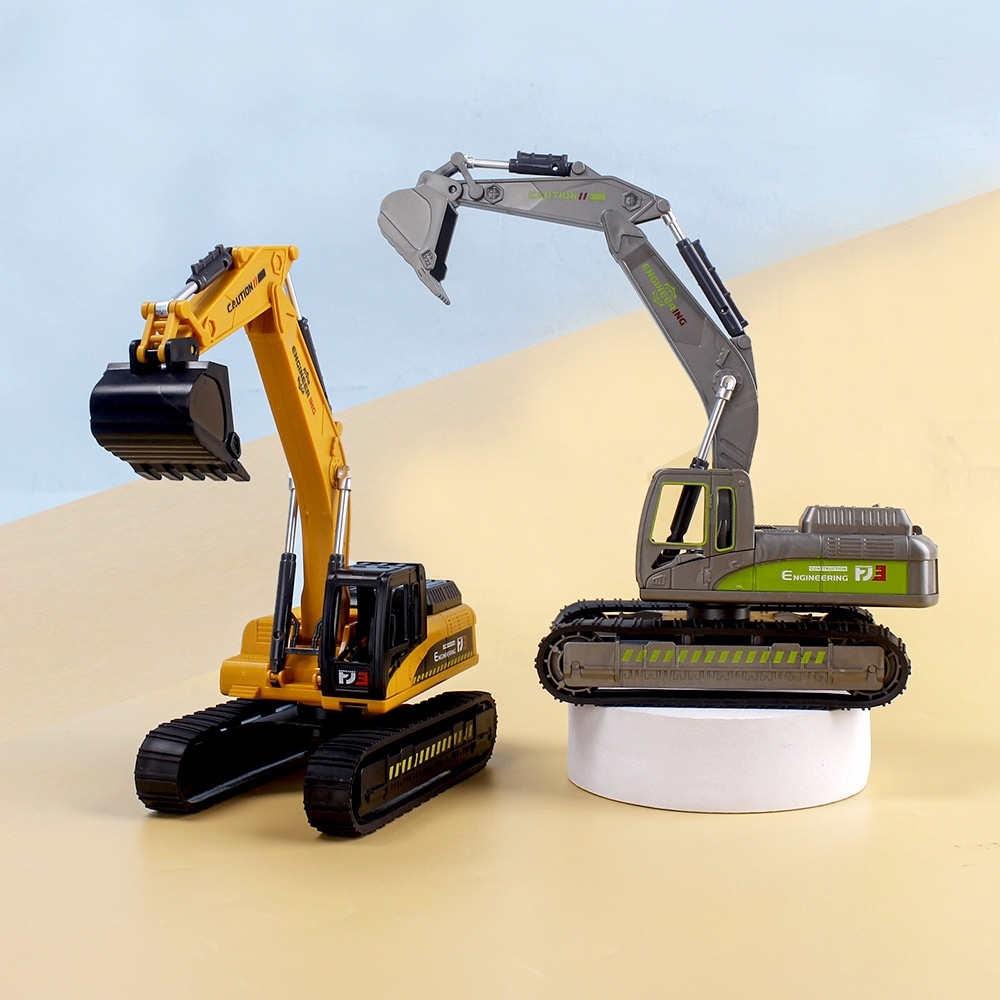 Đồ Chơi Trẻ Em Xe Cẩu Múc Cam Và Đen Chạy Cót - Cao : 24cm Dài : 13cm - Nặng : 300gram - Bọc Túi - SKU : dc12 - K71-T1-S9