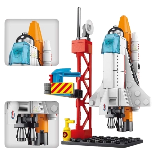 Đồ Chơi Lắp Ghép Tàu Vũ Trụ Apolo - 107 Mảnh - Full Box - SKU : LG-39-03 K54-T3-S7