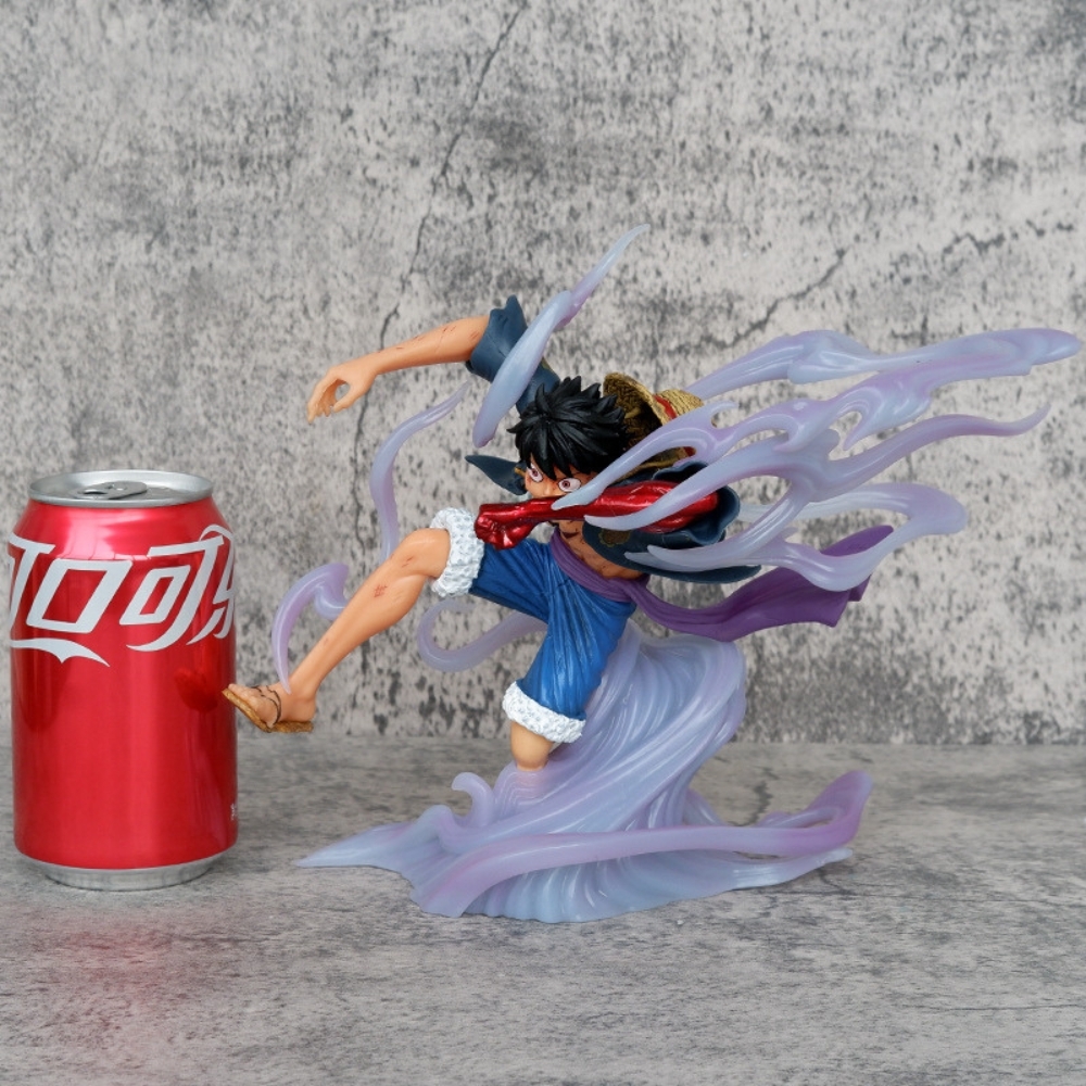 Mô Hình OnePiece luffy trạng thái chiến đấu - cao 20cm - nặng 470gram - Figure One Piece - Hộp Màu K29-T1-S1
