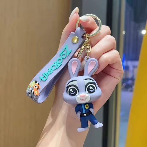 Móc Khóa Judy Hopps​​​​​​​ Zootopia - Dài 5cm , Rộng 3cm - Nặng 50gram - SKU: moc291b - (Vat: 88223-7) - K79-T4-S12